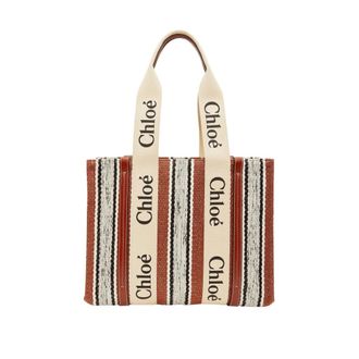 Chlo&eacute; Medium Woody Tote - female - Chlo&eacute; - Shopping Bags - Brown - ONE SIZE - Bags