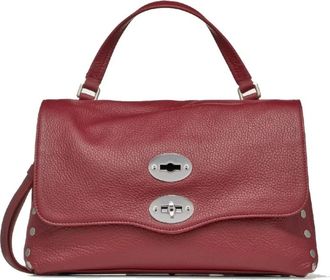 Zanellato Handbags, female, Red, Size: ONE SIZE Red Handcrafted Leather Shoulder Bag