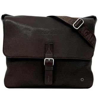 Ferragamo Brown Leather Shoulder Bag (Pre-Owned)