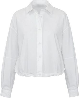C&acirc;llas Milano Lille Blouson hem shirt in White at Nordstrom, Size 10 Uk