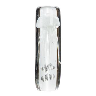 Schubiger M&ouml;bel Figur Qualle Glas Weiss H: 30 cm