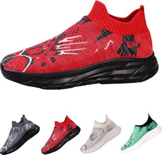 Generic Womens Slip-On Walking Shoes Size 5.5 Mesh Breathable Lightweight Casual Sneakers for Work Gym Running Training Shoes Ladies Non Slip Running Trainers
