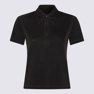 Maison Margiela T-Shirts And Polos Blacks And Greys