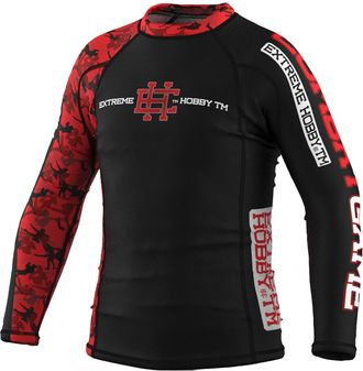 OEM Camiseta De Manga Larga Para Ni&ntilde;os Red Warrior 152 Negra