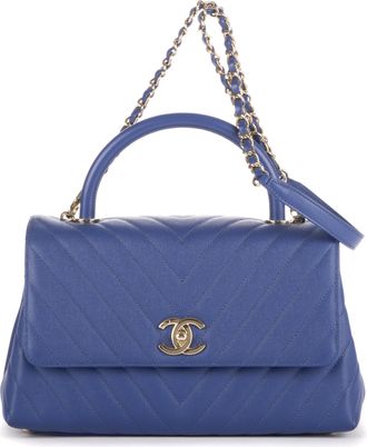 Chanel Coco Chain Top Handle Schoudertas