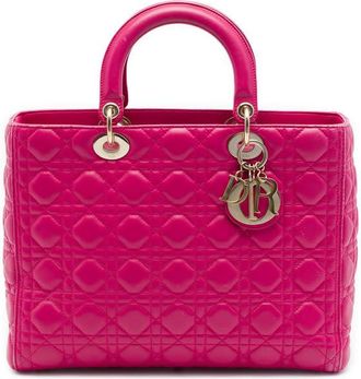 Dior Pre-owned Dior Large Lambskin Cannage Lady Dior Ladies ICPAXRSD9MEF8589