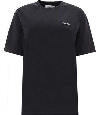 AMBUSH Womens Cotton Logo T-Shirt - Black - Size X-Small