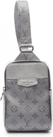 Louis Vuitton Pre-owned Cross Body Bags, male, Gray, Size: ONE SIZE Pre-owned Canvas louis-vuitton-bags
