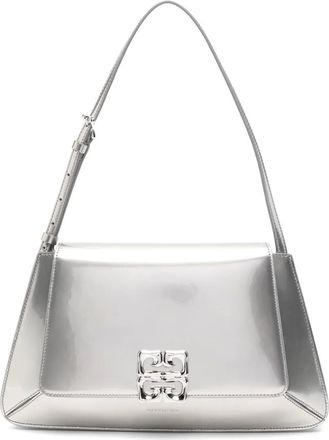 Givenchy Borsa a spalla 4G Liquid - Grigio