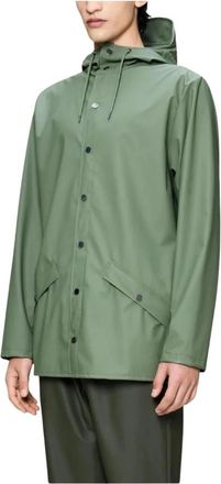 Rains Jacket - Heren - Regenjassen - Groen - S - Jassen