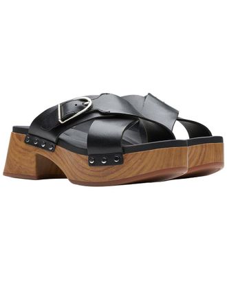 Clarks Sivanne Walk Leather Sandal