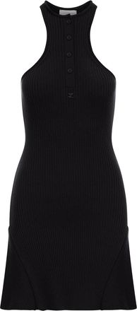 Courr&egrave;ges Ribbed Mini Dress