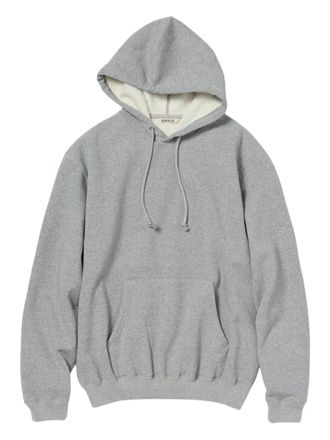 Auralee cotton hoodie - men - Cotton - 5 - Grey