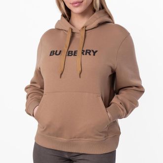 Burberry Cotton Logo Relaxed-Fit Hoodie, Size X-Small