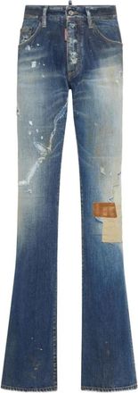 Dsquared2 Flared Jeans - Heren - Flared Jeans - Blauw - S - Jeans
