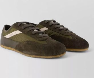 Alexander McQueen leather lace-up sneakers