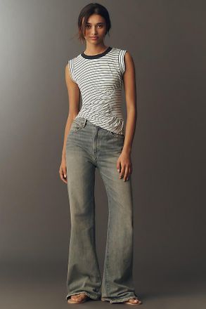 Maeve Crew Muscle T-Shirt Top