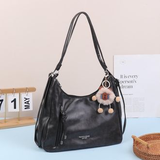 Generic Womens PU Leather Bag, Fashion Crossbody Shoulder Bag, Tote Handbag With Top Handle