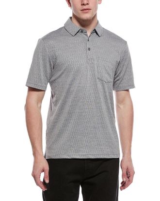 Weatherproof Vintage Weatherproof Vintage Diamond Textured Polo Shirt