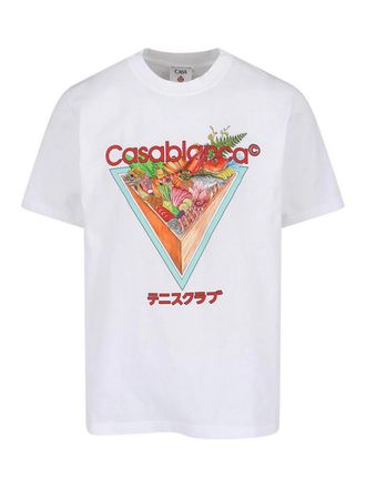 Casablanca T-Shirt Tennis Club Icon