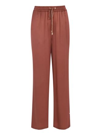 Lorena Antoniazzi drawstring-waist trousers - Brown