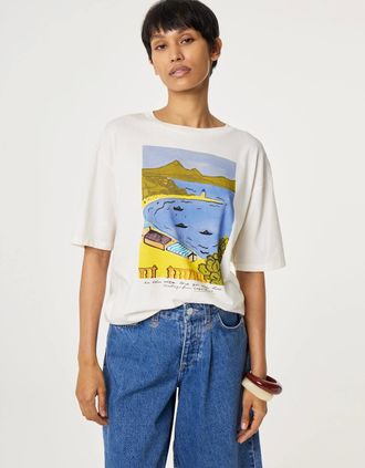 Fabienne Chapot Womens Steve t shirt - White - Size: 18/20