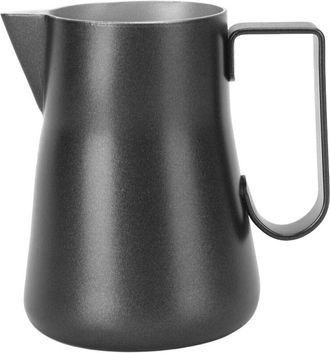 OEM Pichet A Mousse De Lait - Acier Inoxydable 304 - 350 Ml - Pour Caf&eacute; Et Boissons Chaudes - Avec Cuill&egrave;re Int&eacute;gr&eacute;e