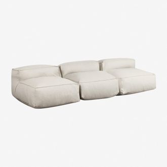 Sklum Sof&aacute; Modular De 3 Piezas Para Jard&iacute;n Dojans Sklum