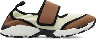 Marni Mary Jane Running Sneaker - Dames - Sneakers - Bruin - 37 EU - Schoenen