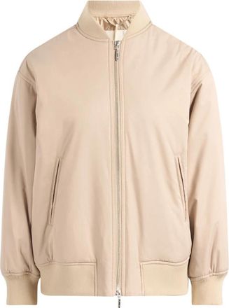 Max Mara Mmlbalco Bomberjack - Dames - Bomber jackets - Beige - 3XS - Wol - Jassen