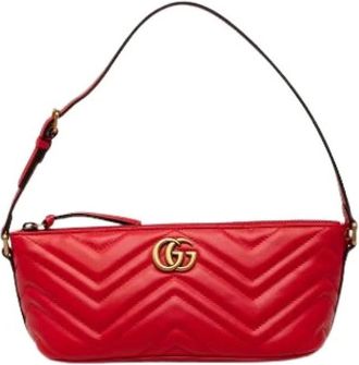 Gucci Borsa a spalla vintage pre-owned trapuntata - - Pre-owned - Donna - Rosso - ONE SIZE
