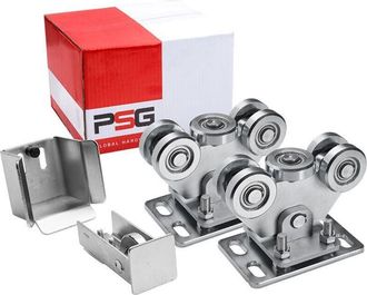 OEM Carro De Puerta 2 Piezas + Rodillo, + Casquillo De Funcionamiento Para Perfil 80 - Po60.00p.80