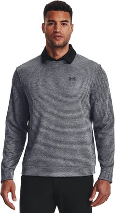 Under Armour Mens Crew Neck Sweater - Pitch Gray/Pitch Gray - M