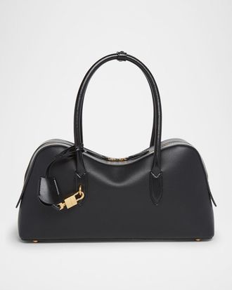 Stella McCartney Ryder Large Shoulder Bag in Embossed Grainy Eco Mat