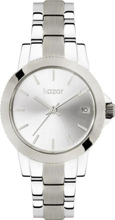 Kazar Zilver minimalistisch dameshorloge - Dames - Horloges - Grijs - ONE Size - Accessoires