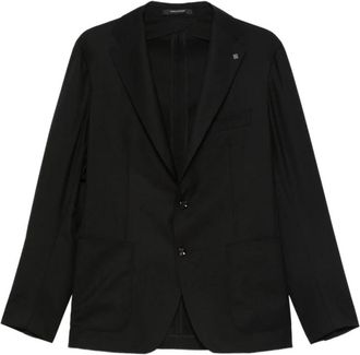 Tagliatore Jacket - Heren - Blazers - Zwart - XL - Leer - Jassen