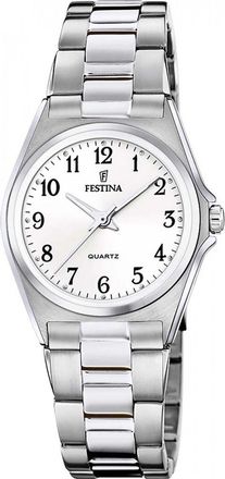 Festina Womens F20553-1 Ladies Classic Watch - Silver - One Size