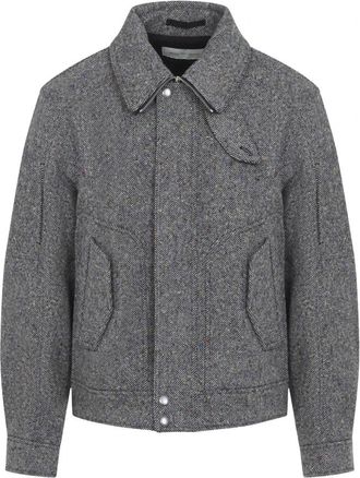 Dries Van Noten Vince Jacket - Heren - Zomerjassen - Grijs - M - Jassen