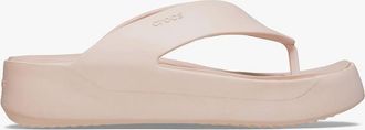 Crocs Womens Crocs 209410-6UR GETAWAY PLATFORM FLIP Womens Flip-Flops Quartz - Multi - Size: 3