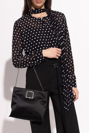 Roger Vivier Shoulder Bag, Womens, Black