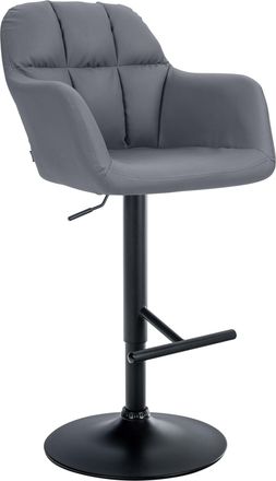 Clp Taburete De Bar Natoma En Polipiel Gris