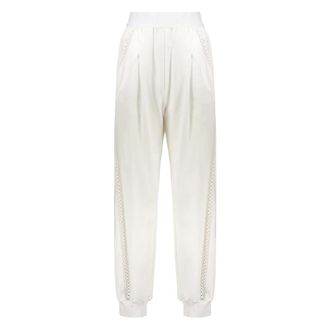 Alberta Ferretti Lightweight Trousers - female - Alberta Ferretti - Sweatpants - White - XL - Trousers
