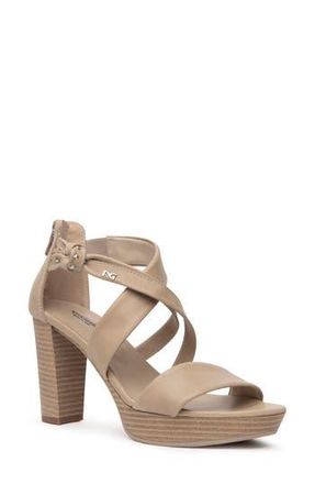 Nero Giardini Platform Block Heel Sandal at Nordstrom Rack, Size 8Us / 38Eu