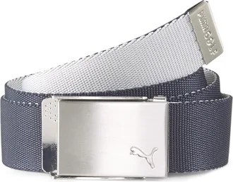 Puma Cintura da golf in tessuto reversibile uomo, Accessori, Blu, OSFA