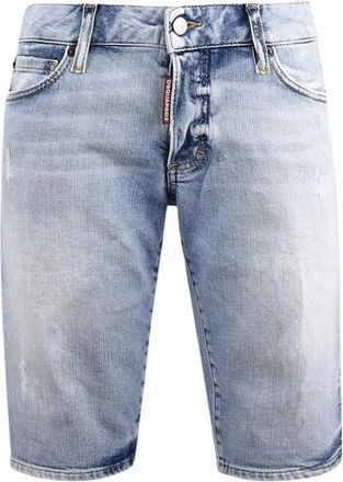 Dsquared2 Bermuda Denim Shorts - Heren - Denim shorts - Blauw - 2XS - Denim - Korte Broeken