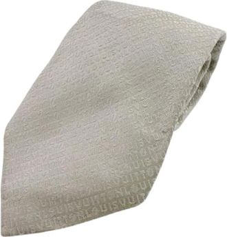 Louis Vuitton Pre-owned Cravat - Heren - Vintage Accessoires - Beige - ONE Size - Vintage