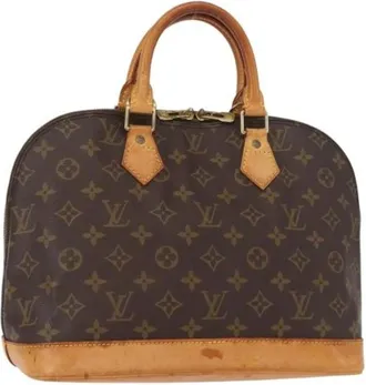 Louis Vuitton Pre-owned Handbags, female, Brown, Size: ONE SIZE Pre-owned Canvas Handbag