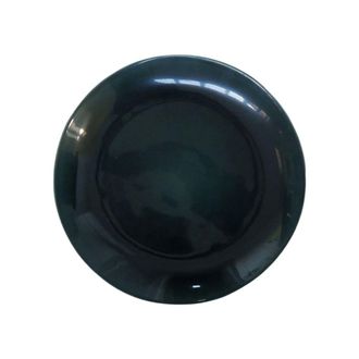 Decoclico Set de 4 platos llanos de cer&aacute;mica verde ingl&eacute;s