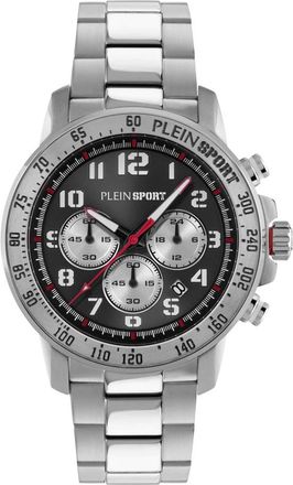 Plein Sport Chronorace Watch - Heren - Outdooraccessoires - Grijs - ONE Size - Fitness