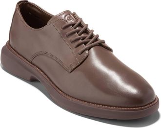 Cole Haan Grand Shadowlite Plain Toe Derby in Truffle /Dk Natural /Madeira at Nordstrom Rack, Size 10.5